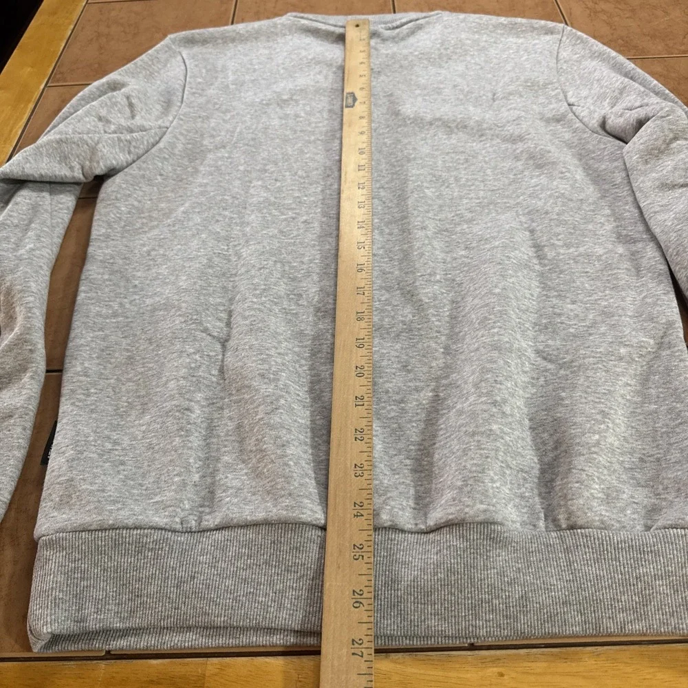 NEW Adidas Originals Men's Badge of Sport Crew Fleece Sweatshirt Heather Gray XS
